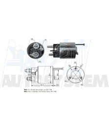 ELETTROMAGNETE MOTORINO D AVVIAMENTO      C4/C5/JUMPY-PG 206/307/406/807