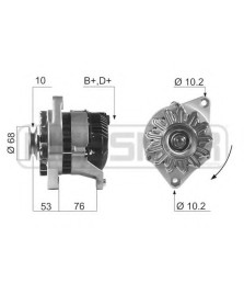 ALTERNATORE 12V 55AH Y10