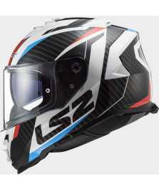 CASCO FF800 STORM II TACER RED BLUE-06  MISURA L