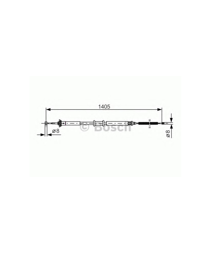 CAVO CODO FRENO IDEA/MUSA1 3JTD        C8