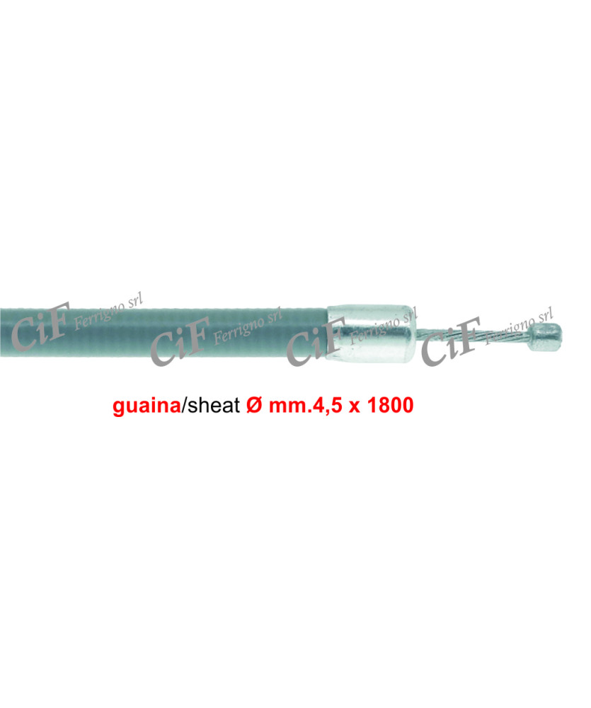 TRASM.GAS VESPA (GUAINA DIAM.4 5X1 80)