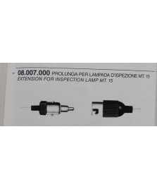 PROLUNGA LAMPADA D ISPEZIONE MT.15