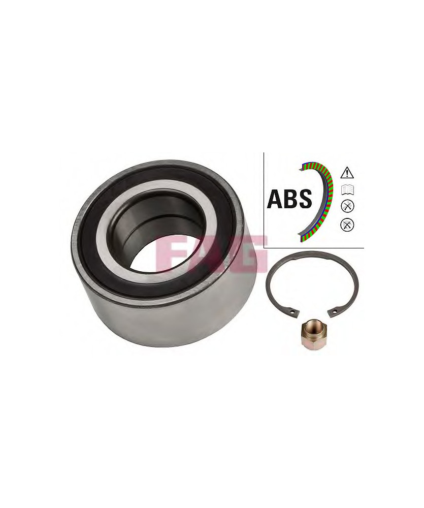 KIT CUSINETTO RUOTA C2/C3/C4 CACTUS/DS3-1007/2008/207/208