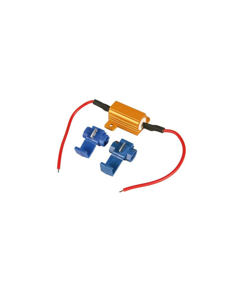 RESISTENZA ALLUO 6OHM 25W C/CONNETTO