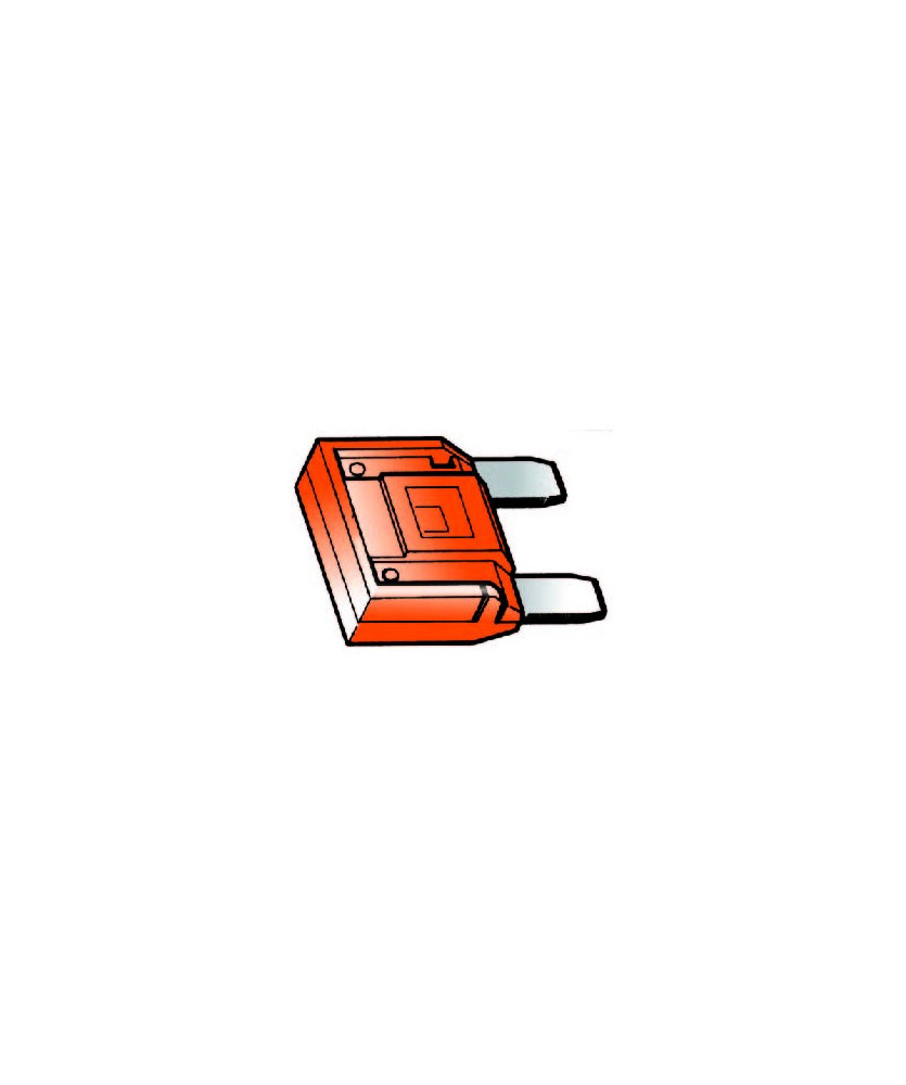 FUSIBILE MAXI A LAMA 40 Amp. ARANCIO