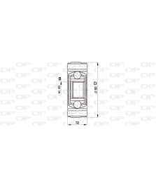 GIUNTO OMOCINETICO CADDY - GOLF - POLO