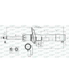 AMMORTIZZATORE ANTERIORE TIGUAN 2.0
