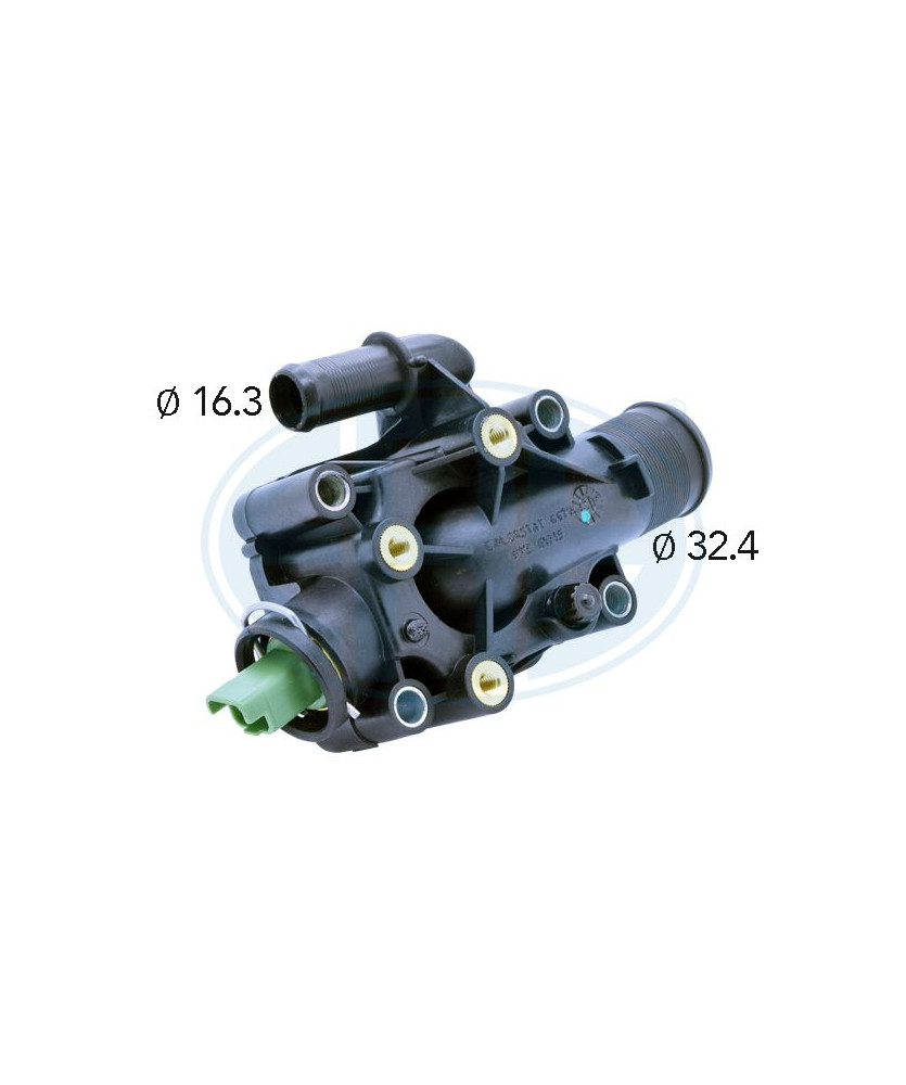 FLANGIA TERMOSTATO  C2 C3         PEUT 207 307 1007