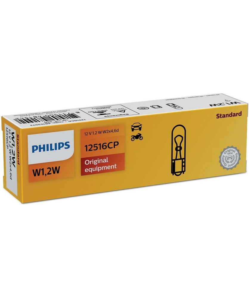 LAMPADA VETRO W1 2W 12V 1 2W W2X4 6D