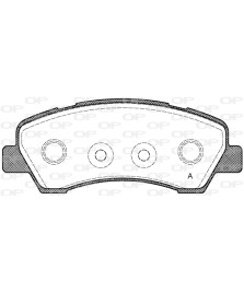 PASTIGLIA FRENO C4 CACTUS-PG 301/308