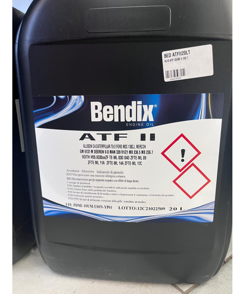 OLIO ATF GEAR II 20LT