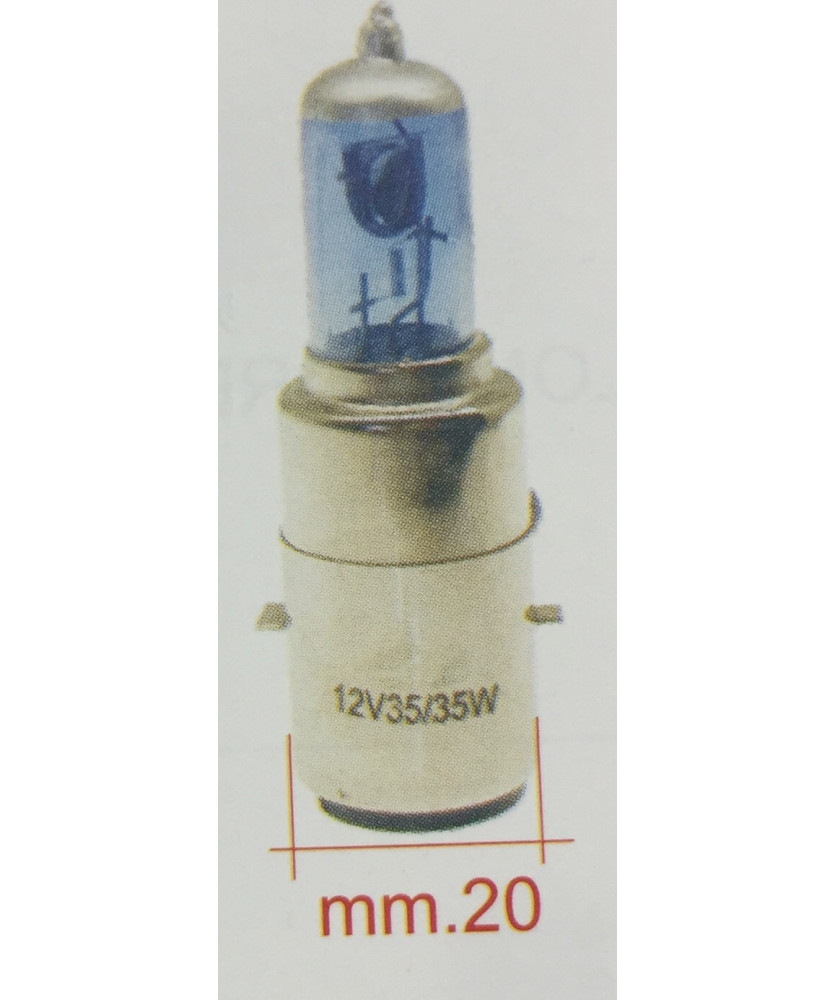 LAMPADINA BA 20D (12V 35/35W) XENON LUCE