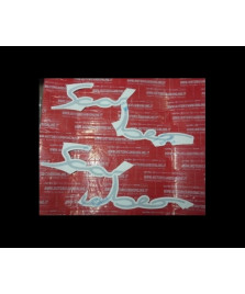 KIT TARGHETTE CODONE SCARABEO 50 2T
