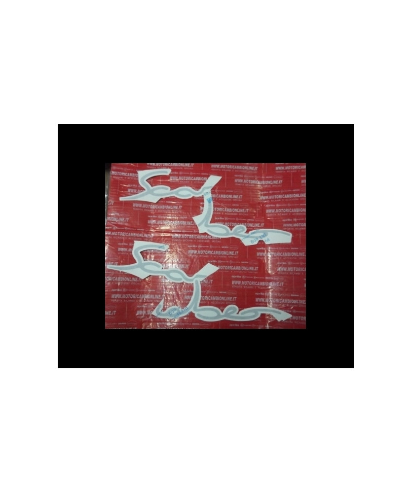 KIT TARGHETTE CODONE SCARABEO 50 2T