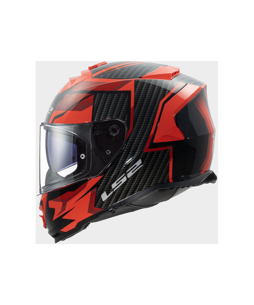 CASCO FF800 STORM II TRACKER BLACK RED- 06 MISURA XL