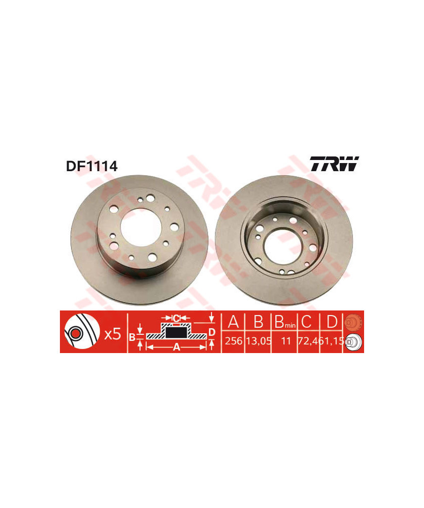 DISCO FRENO DUCATO-C25