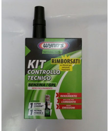 KIT CONTROLLO TECNICO BENZINA/GPL        1 SUPER CHARGE + 1 PETROL CLEAN 3