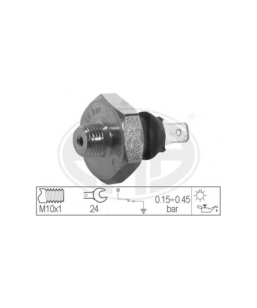 INTERRUTTORE A PRESSIONE OLIO  155/164/GIULIETTA 1.8/2.0/2.0 TD