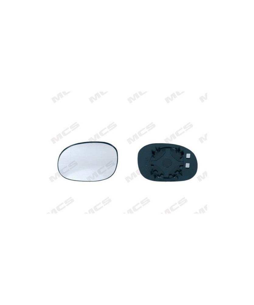 VETRO CON PIASTRA DX CONVESSO            P.206 MEC.DX